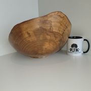 Spalted live edge elm