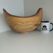 Spalted live edge elm