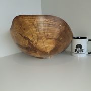 Spalted live edge elm