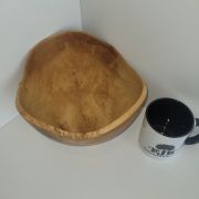 Live edge spalted sycamore bowl