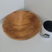 Spalted willow bowl