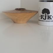 Dyed quilted sycamore vessel