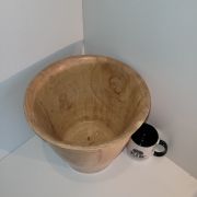Large spalted sycamore vase