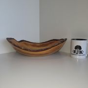Natural edge spalted willow